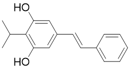 2-异丙基-5-苯乙烯基苯-1,3-二醇