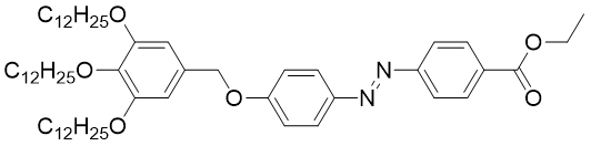 4-[(1E)-2-[4-[3,4,5-三(十二烷氧基)苯基]甲氧基]苯基]二氮基]-甲酯