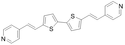 5,5’-双((E)-2-(吡啶 -4-基)乙烯基)-2,2’-二噻吩